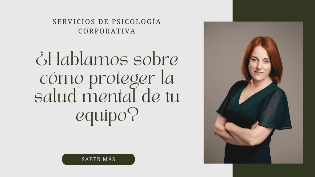 Psicóloga corporativa en Madrid para servicios de salud mental y bienestar laboral
